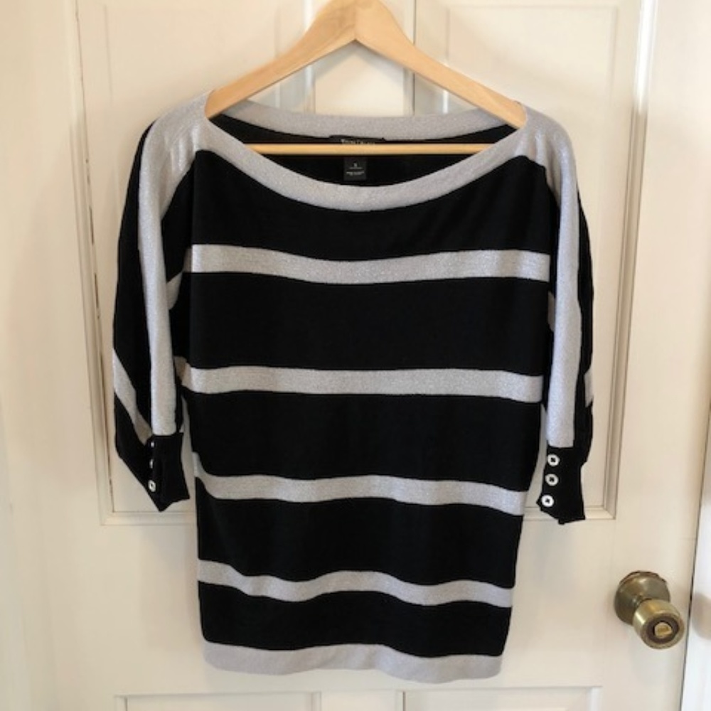 White House Black Market 3/4 sleeve sweater